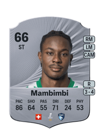 Félix Mambimbi Rare 66 OVR
