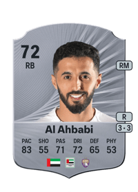 Bandar Al Ahbabi Rare 72 OVR