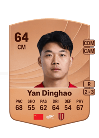 Yan Dinghao Common 64 OVR