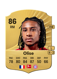 Michael Olise Rare 86 OVR