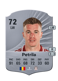 Claudiu Petrila Rare 72 OVR
