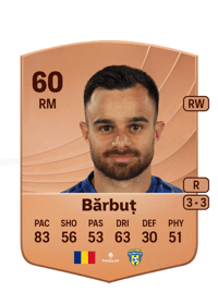 Cristian Bărbuț Common 60 OVR
