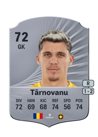 Ștefan Târnovanu Rare 72 OVR