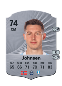 Lasse Berg Johnsen Rare 74 OVR