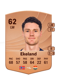 Jostein Ekeland Common 62 OVR