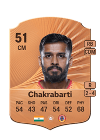 Souvik Chakrabarti Rare 51 OVR