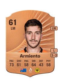 Carlo Armiento Rare 61 OVR