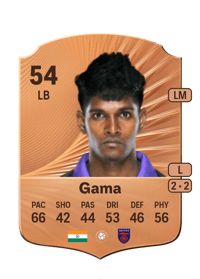 Saviour Gama Rare 54 OVR