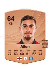 Taylor Allen Common 64 OVR