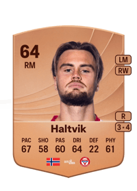 Teodor Berg Haltvik Common 64 OVR