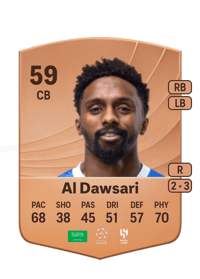 Khalifa Al Dawsari Common 59 OVR