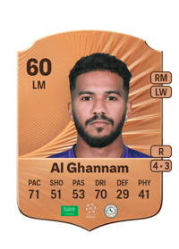 Khalid Al Ghannam Rare 60 OVR