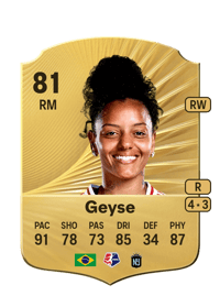 Geyse Rare 81 OVR