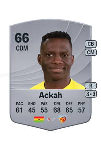 Yaw Ackah Common 66 OVR