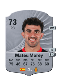 Mateu Morey Rare 73 OVR