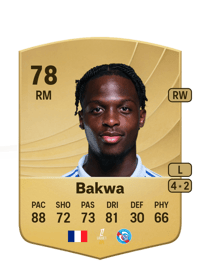 Dilane Bakwa Common 78 OVR