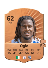 Shadrach Ogie Rare 62 OVR