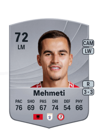 Anis Mehmeti Common 72 OVR