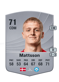 Pelle Mattsson Common 71 OVR