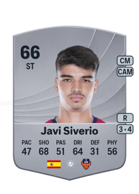 Javi Siverio Common 66 OVR
