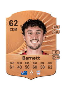 Jay Barnett Rare 62 OVR