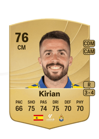 Kirian Common 76 OVR
