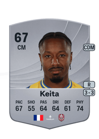 Tidiane Keita Common 67 OVR