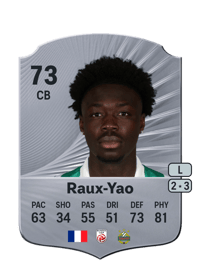 Serge-Philippe Raux-Yao Rare 73 OVR