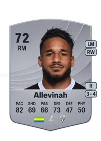 Jim Allevinah Common 72 OVR