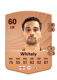Corey Whitely Common 60 OVR