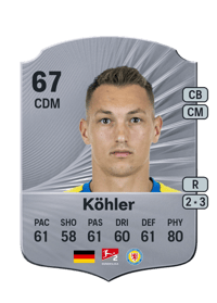 Sven Köhler Rare 67 OVR