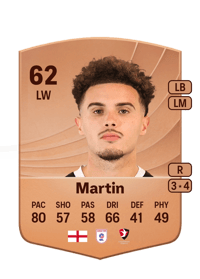 Josh Martin Common 62 OVR