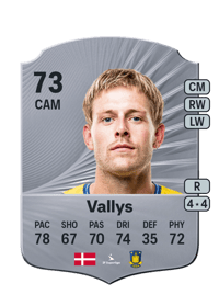 Nicolai Vallys Rare 73 OVR