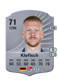 Kai Klefisch Rare 71 OVR