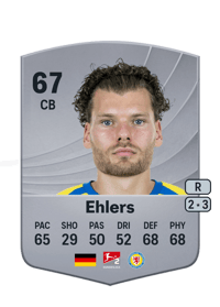 Kevin Ehlers Common 67 OVR