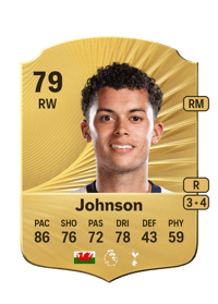 Brennan Johnson Rare 79 OVR