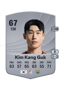 Kim Kang Guk Common 67 OVR