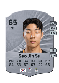 Seo Jin Su Rare 65 OVR