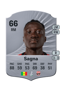 Amadou Sagna Rare 66 OVR