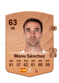 Manu Sánchez Common 63 OVR