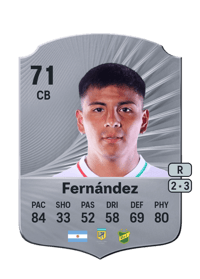Damián Fernández Rare 71 OVR