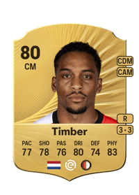 Quinten Timber Rare 80 OVR