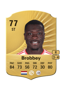 Brian Brobbey Rare 77 OVR