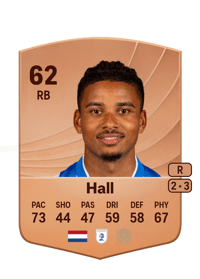 Denzel Hall Common 62 OVR