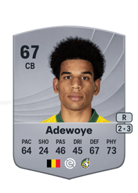 Shawn Adewoye Common 67 OVR