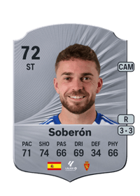 Soberón Rare 72 OVR