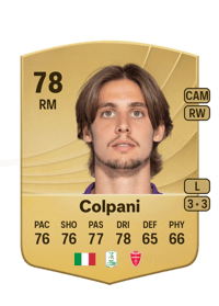 Andrea Colpani Common 78 OVR
