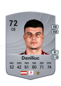 Flavius Daniliuc Common 72 OVR