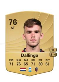 Thijs Dallinga Common 76 OVR