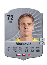 Jakub Markovič Rare 72 OVR